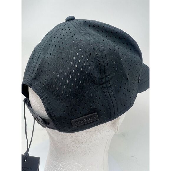 Melin Hydro Odyssey Snapback Hat Black Unisex Water-Resistant Casual Cap - Picture 6 of 14